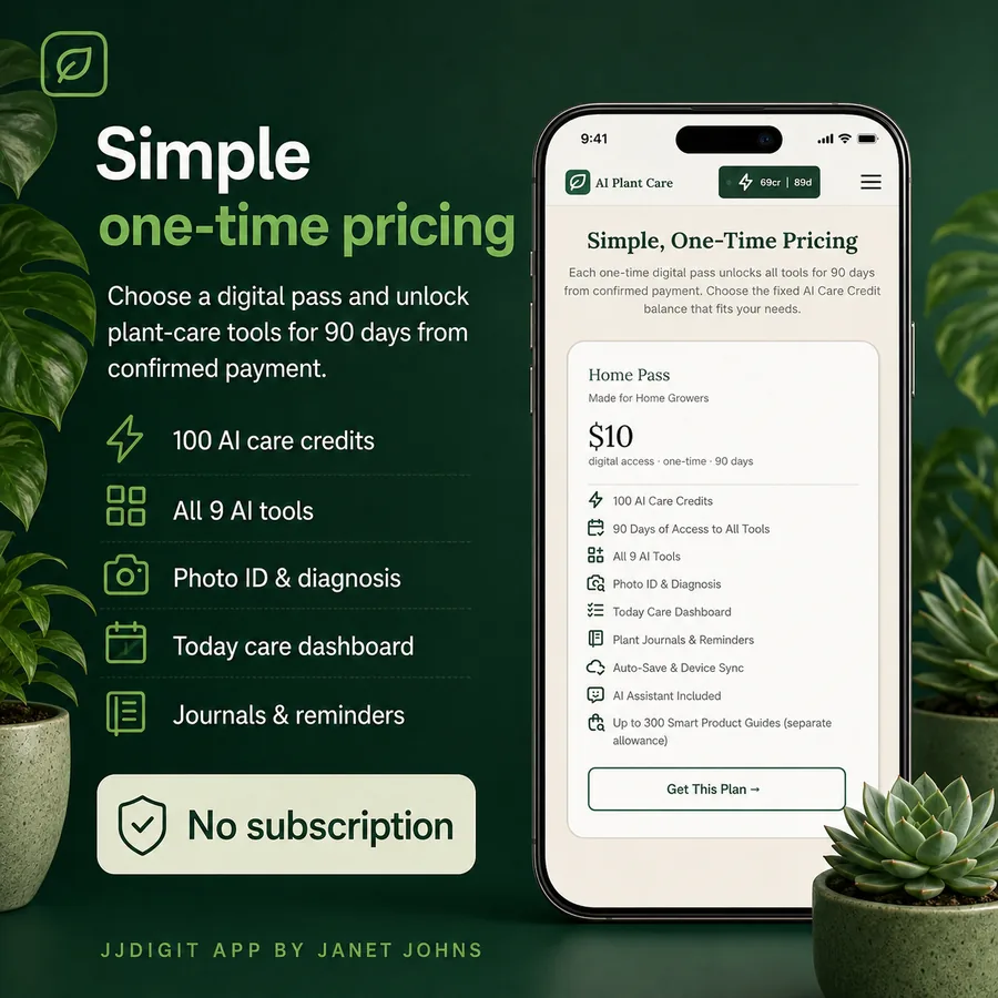 One-time pricing screen